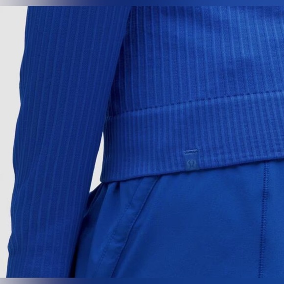 NWT Lululemon Rest Less  Blue Pullover SZ 8 - Picture 6 of 14